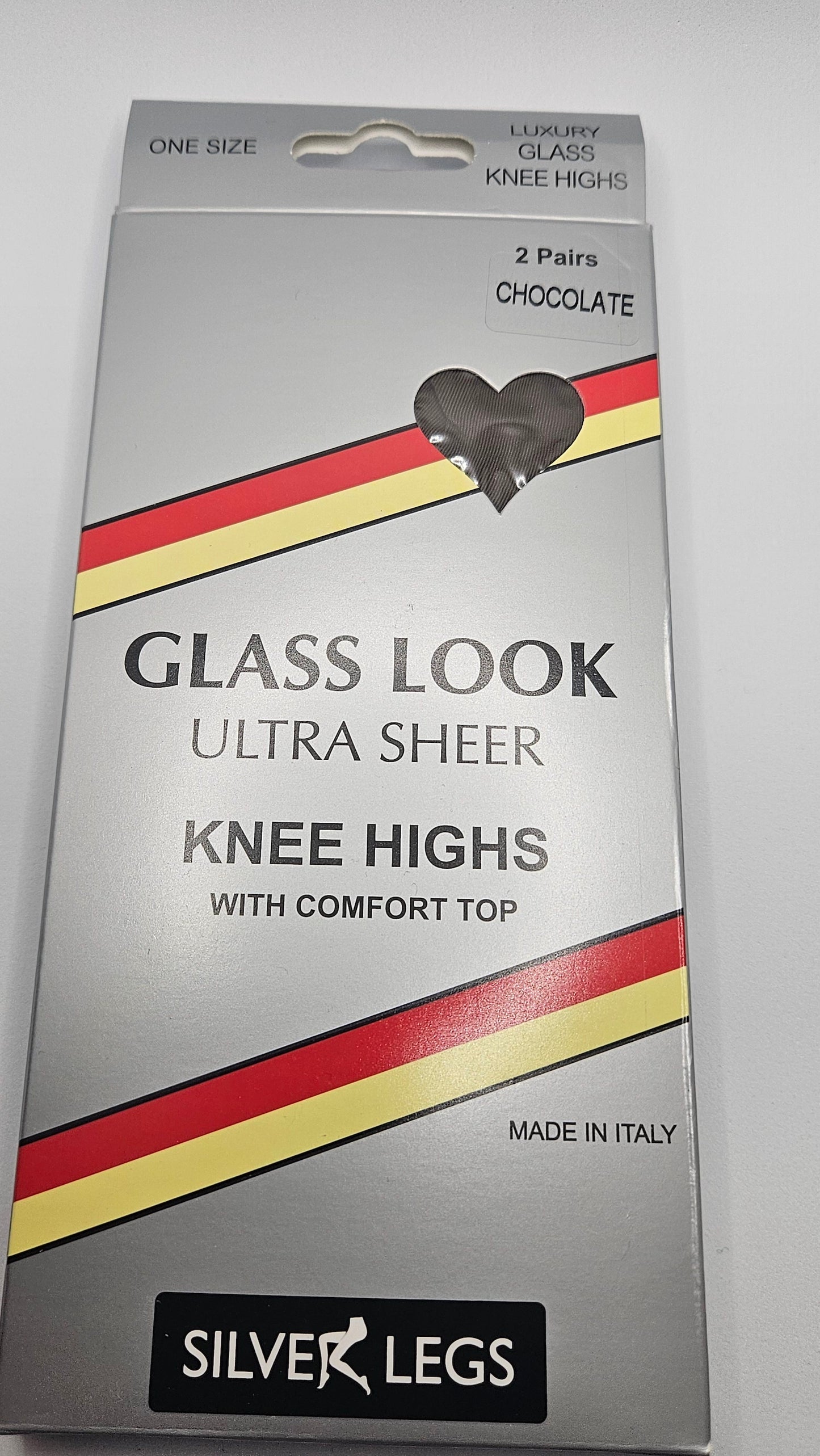 Silver Legs Ultra Sheer Knee Highs – Chocolate