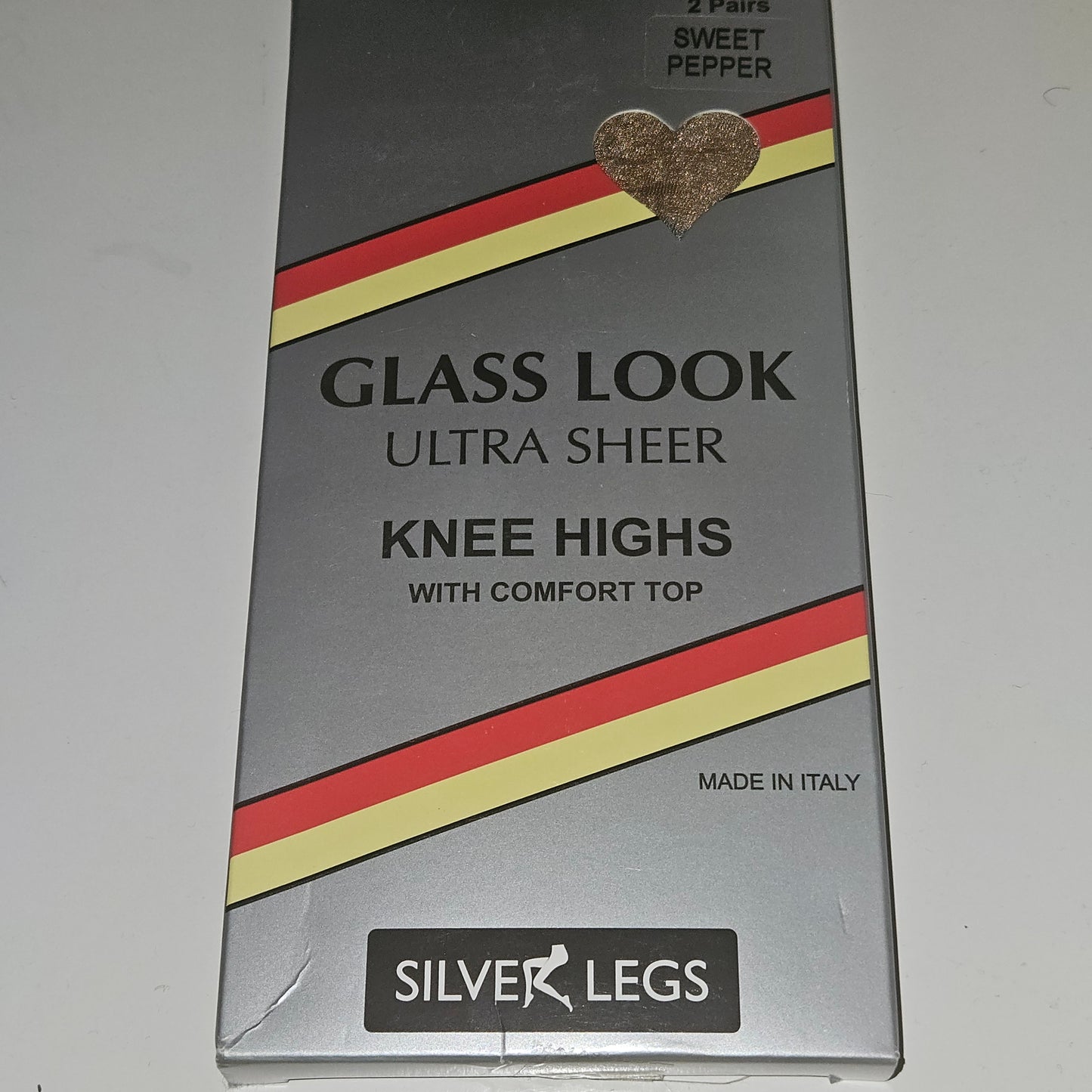 Silver Legs Ultra Sheer Knee Highs – Sweet Pepper